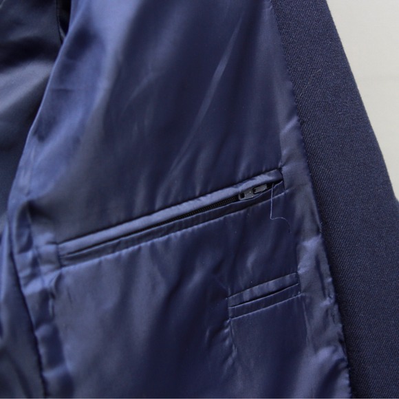 Orvis Women's Navy Blazer Jacket Size 6 Classic Tailored Coat Navy Blue - Picture 8 of 16